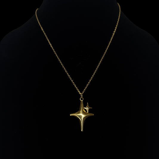 Double Star Micro Chain Gold